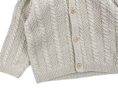 Lil Atelier pure cashmere strik cardigan bomuld